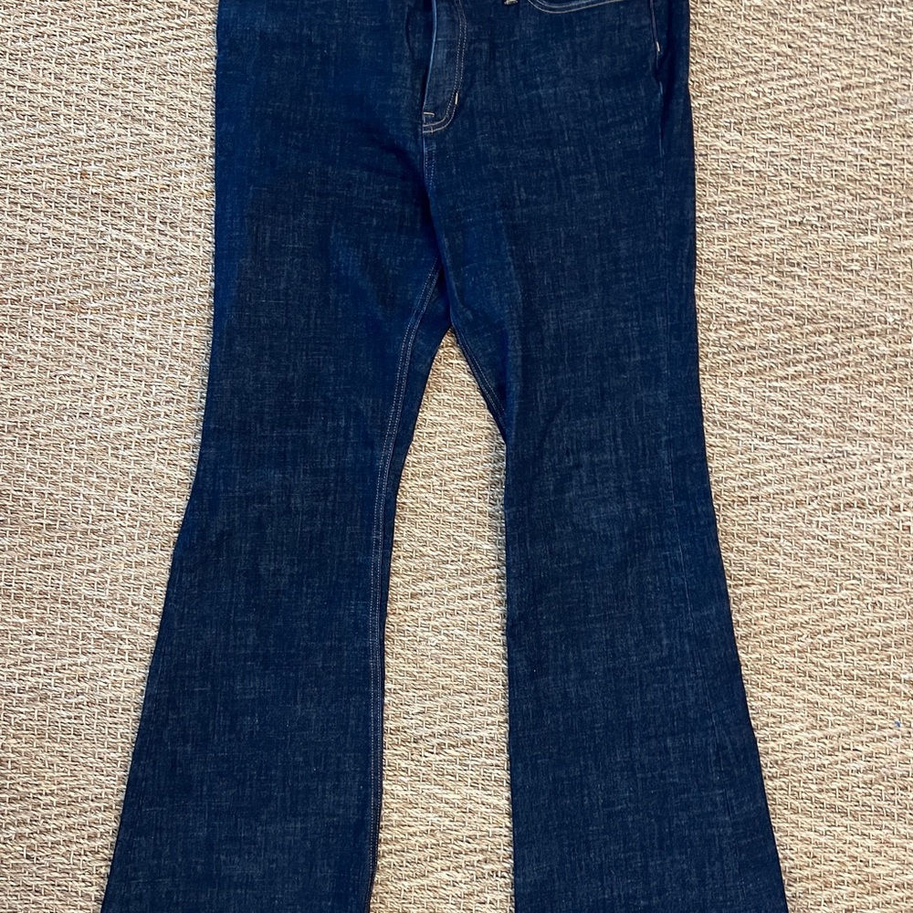 J. Crew Skinny Flare Sz 32 Women's Dark Blue Jeans